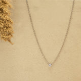 Dandelion Bezel Necklace